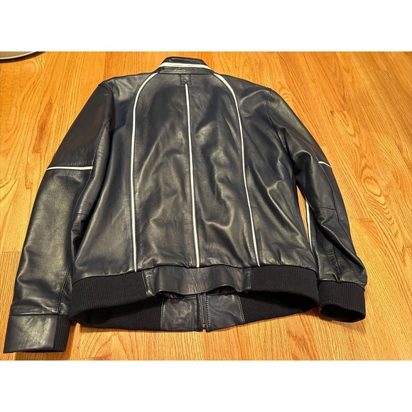 Giorgio Di Mare Leather Jacket, Size: 3 XL Black - Picture 7 of 7